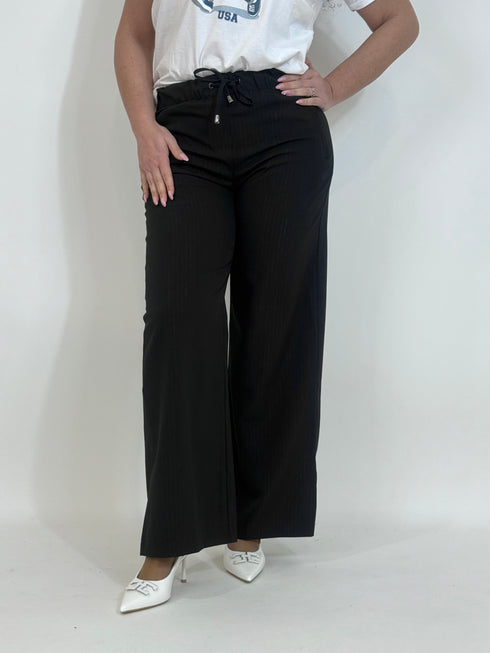 Pantalone full-lenght Two Way Lurex