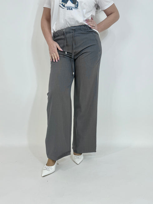 Pantalone full-lenght Two Way Lurex