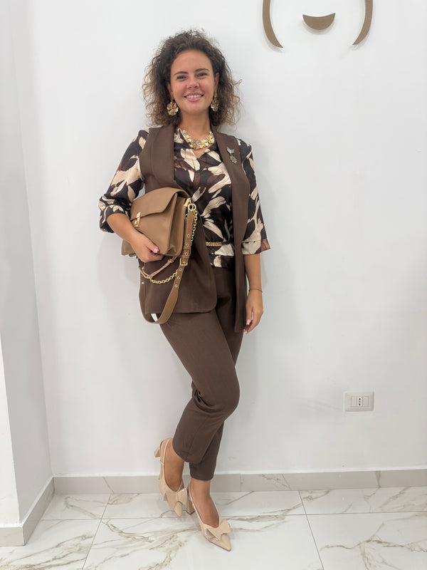 Completo Blooma Gilet e Pantalone