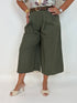 Gonna-Pantalone Fluida in Cotone