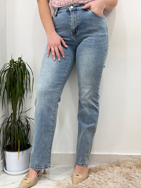 Jeans gamba dritta denim