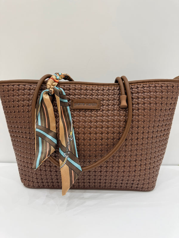 Borsa Pierre Cardin intreccio