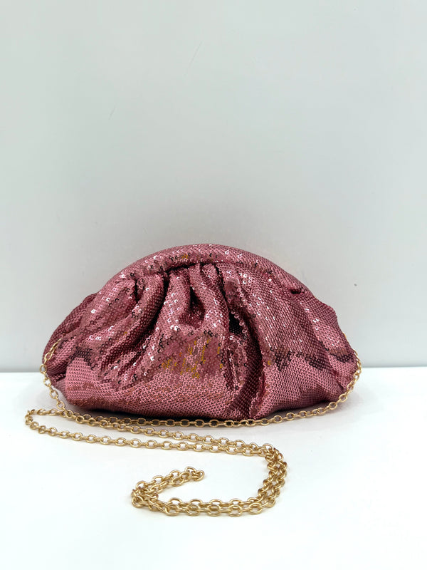 Pochette nuvola Paillettata