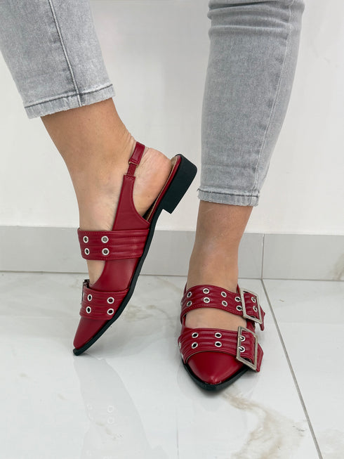 Ballerine con fibbie Annaci