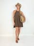 Abito Corto Svasato con Scollo Halter