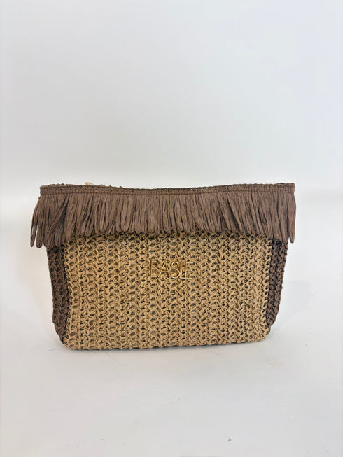 Pochette Rafia basile