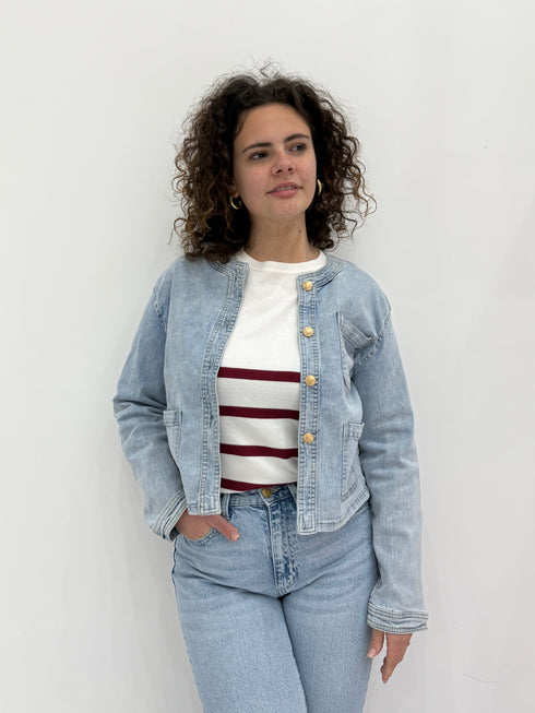 Giubbino jeans Giulia Fontana