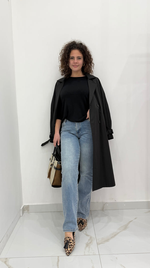 Jeans gamba dritta denim