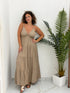 Abito Maxi balze cotone