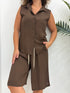 completo con bermuda e camicia