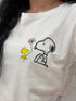 T-shirt Snoopy fiore
