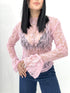 Maglia in pizzo Floreale