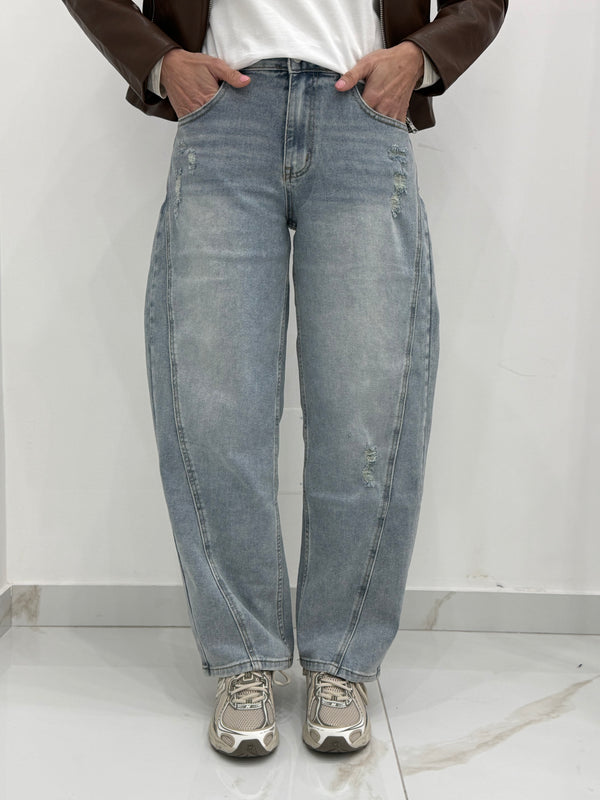 Jeans mom fit Ballon