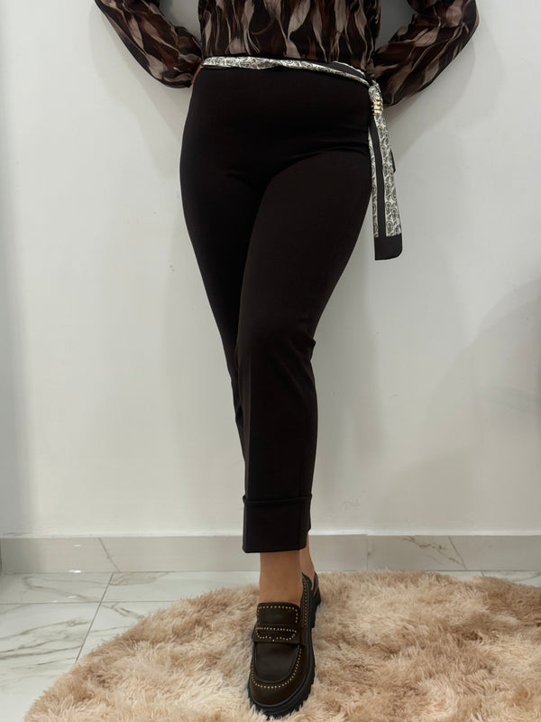 Pantalone capri giorgia ferri con Foulard