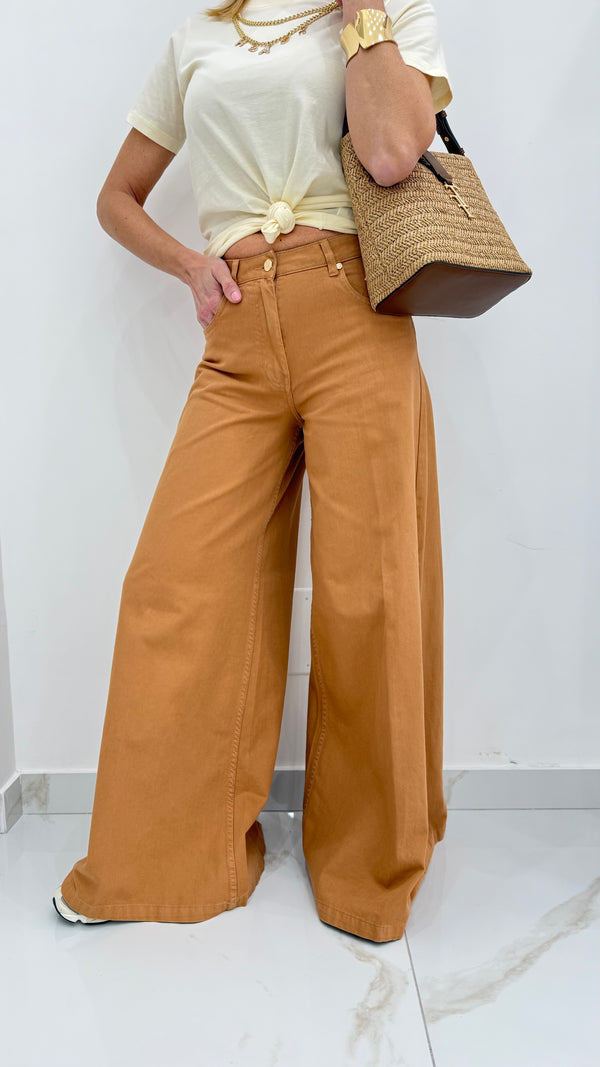 Jeans gamba ampia Coccio Silvian Heach