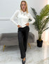 Pantalone in pelle Isabella_1 Tiffosi