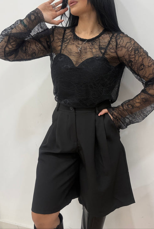 Bermuda con pinces AnnaCi