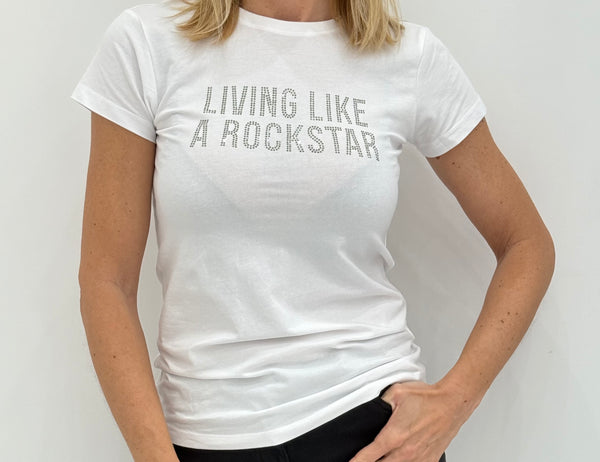 T-shirt living Strass Silvian heach