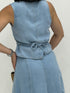 Completo Denim Tiffosi: Gilet & Gonna Midi