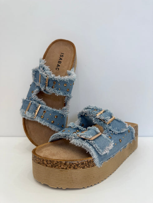 Sandalo alto denim AnnaCi