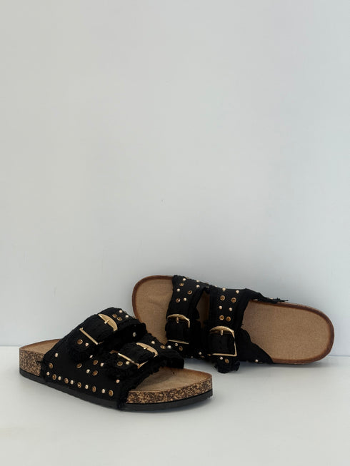 Sandalo basso denim AnnaCi