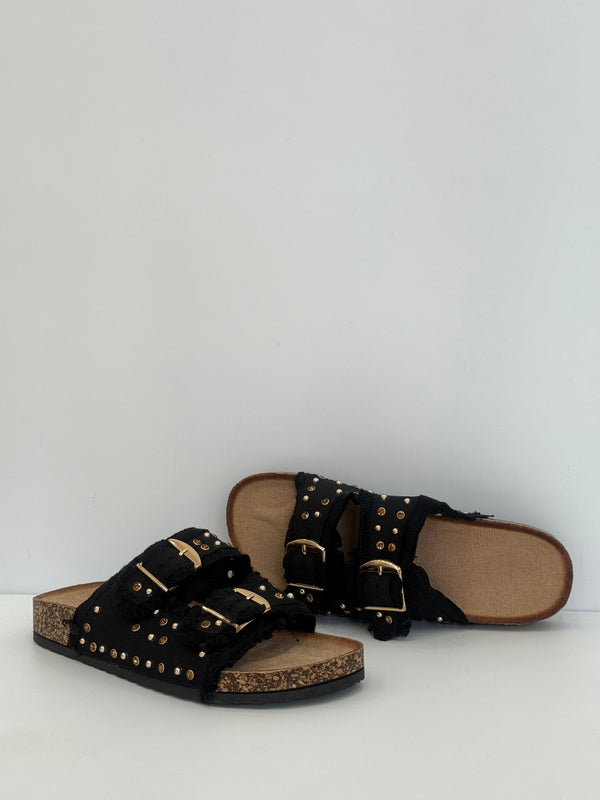 Sandalo basso denim AnnaCi