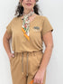 T-shirt laura biagiotti con swarovsky lato
