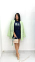 T-shirt laura biagiotti con logo strass