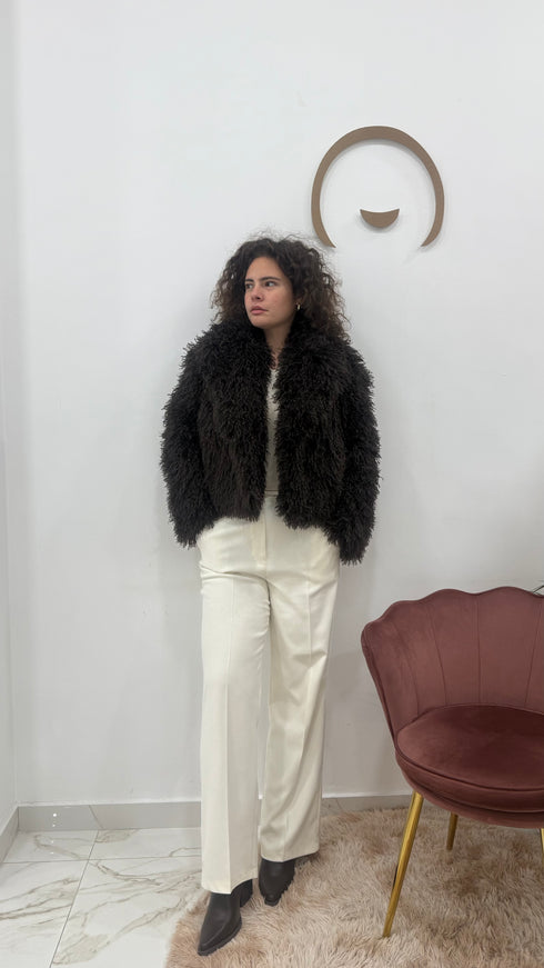 Pelliccia pelo riccio