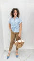Pantalone cotone sigaretta