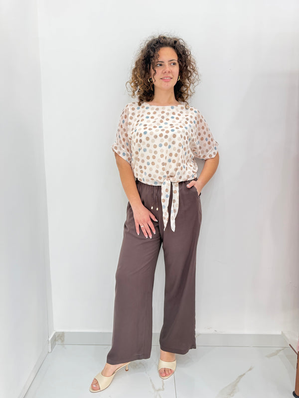 Pantalaccio Fluido con Elastico in Vita