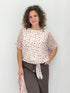 Blusa pois annodata