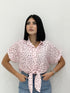 Camicia a Pois Mezzamanica con Nodo