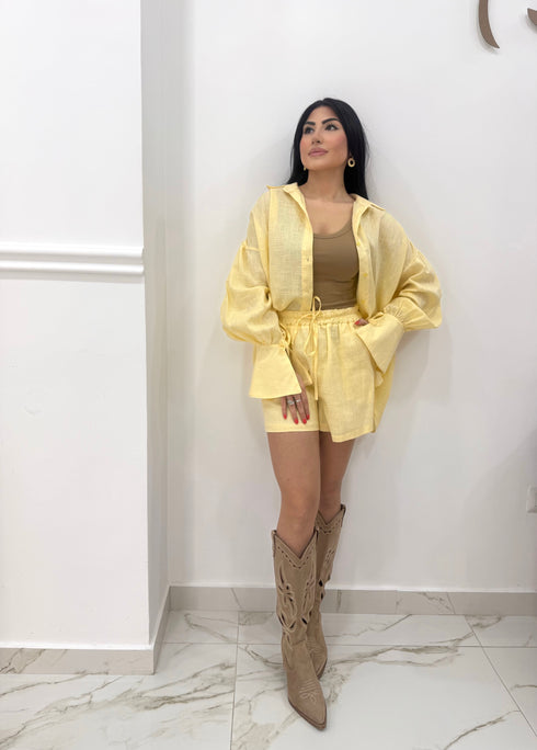 Coordinato misto lino cotone AnnaCi