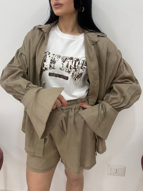 Coordinato misto lino cotone AnnaCi