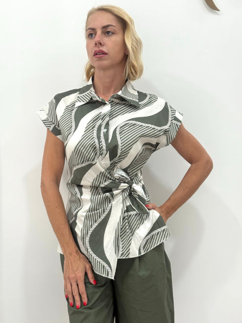 Blusa Annodata in cotone AnnaCi