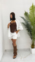 Completo Gabriella gucci Camicia Shorts con Elastico