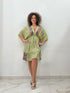 Copricostume Stile Boho-Chic con Dettagli Lucenti