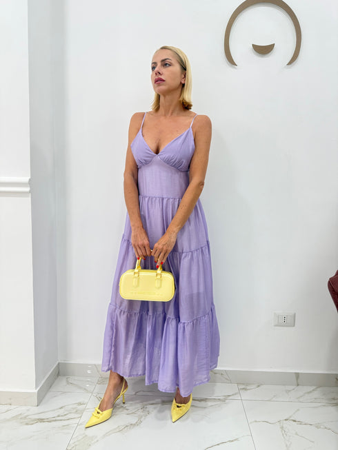 Abito maxi balze AnnaCi