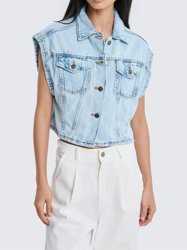 Gilet over jeans Two Way