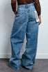 Jeans crossed wide leg ginevra Two Way
