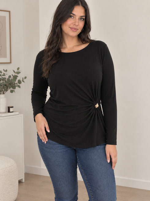 Maglia con dettaglio Blooma