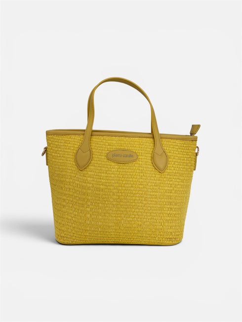 Shopping Bag Pierre Cardin in Rafia