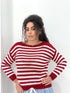 Maglioncino in filo a righe colors Blooma