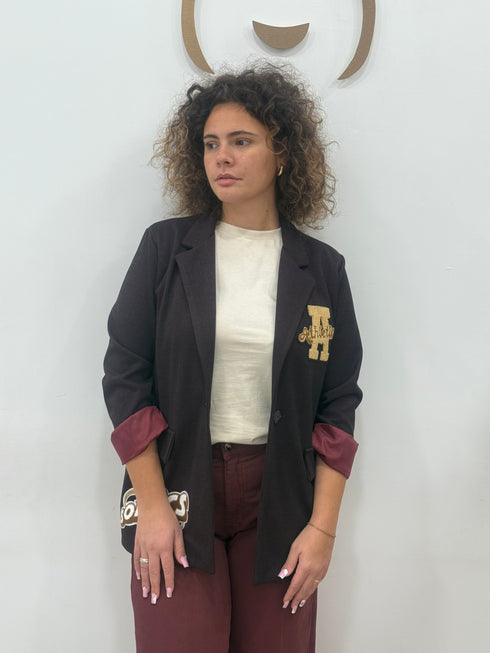 Giacca Blooma con patch