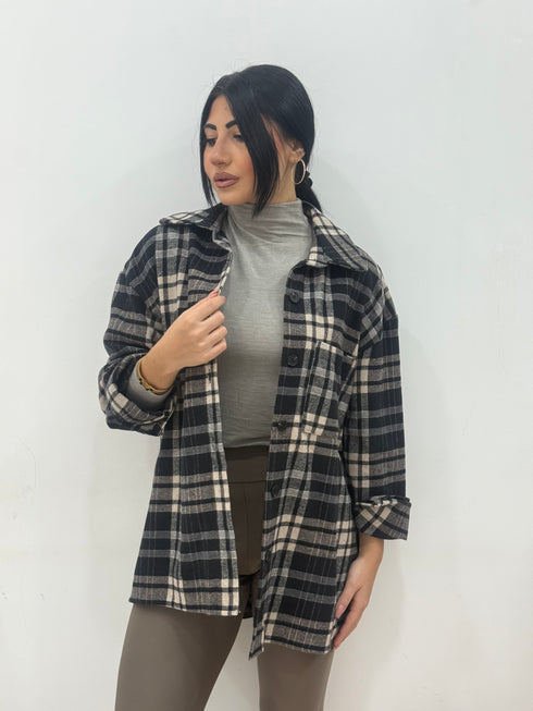 Camicione quadri Blooma