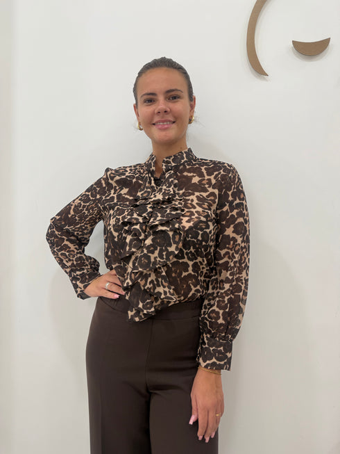 Camicia blooma animalier