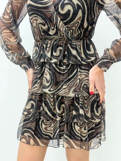 Abito balze abstract Two Way