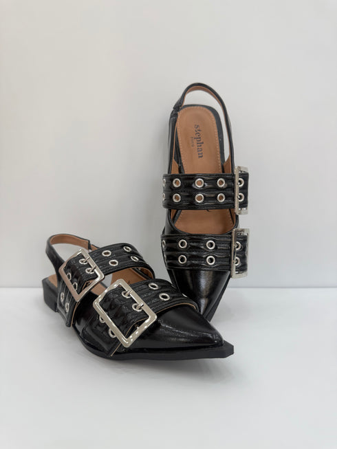 Ballerine con fibbie Annaci