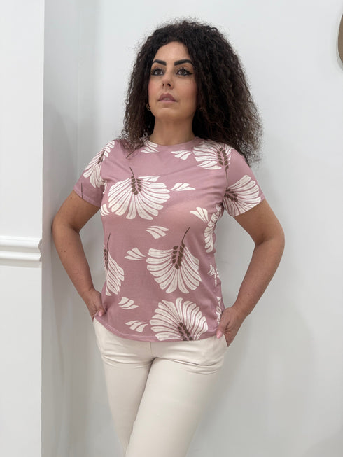 T-shirt flowers AnnaCi